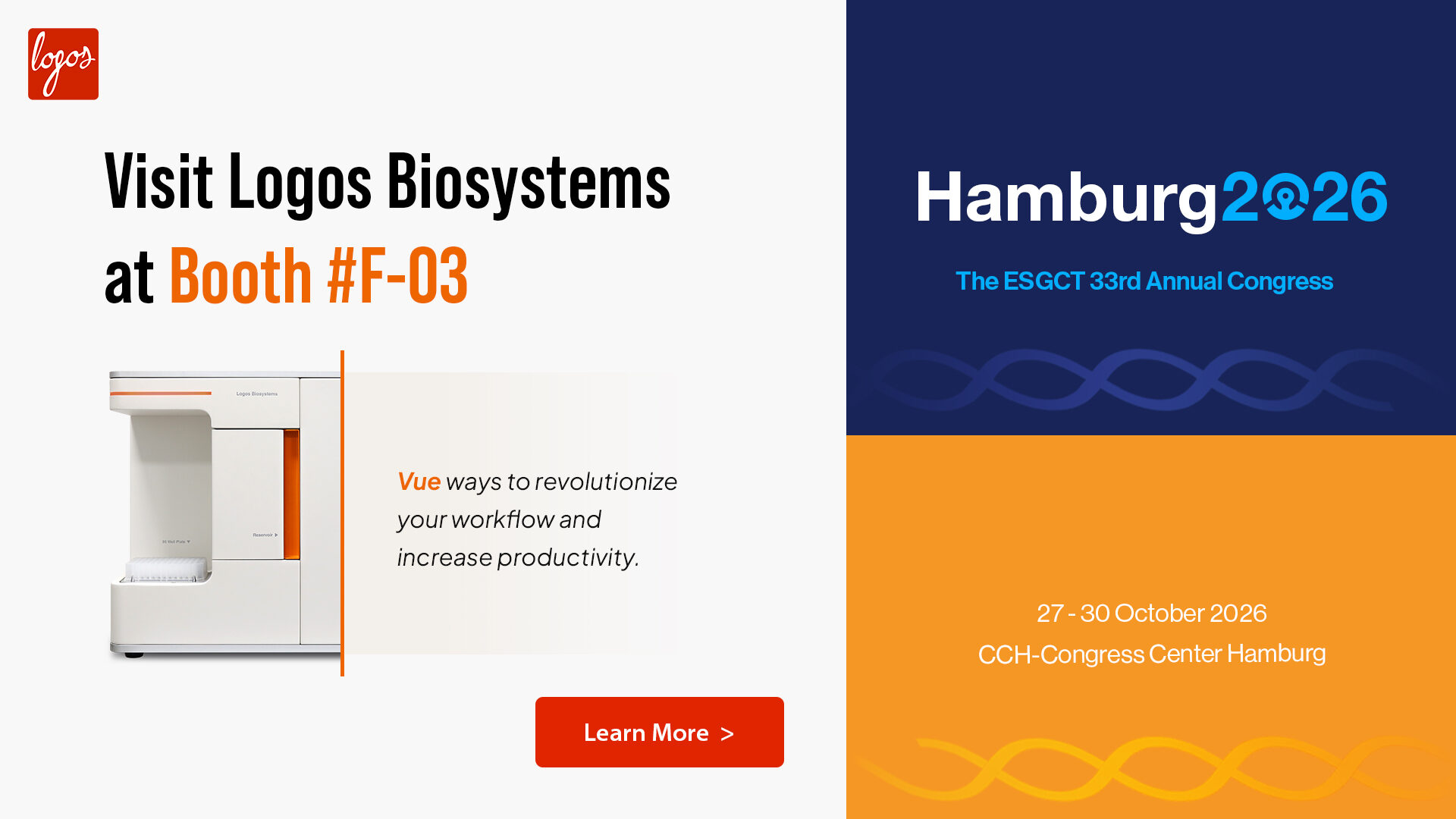 ESGCT 2026 Logos Biosystems Booth #F-03