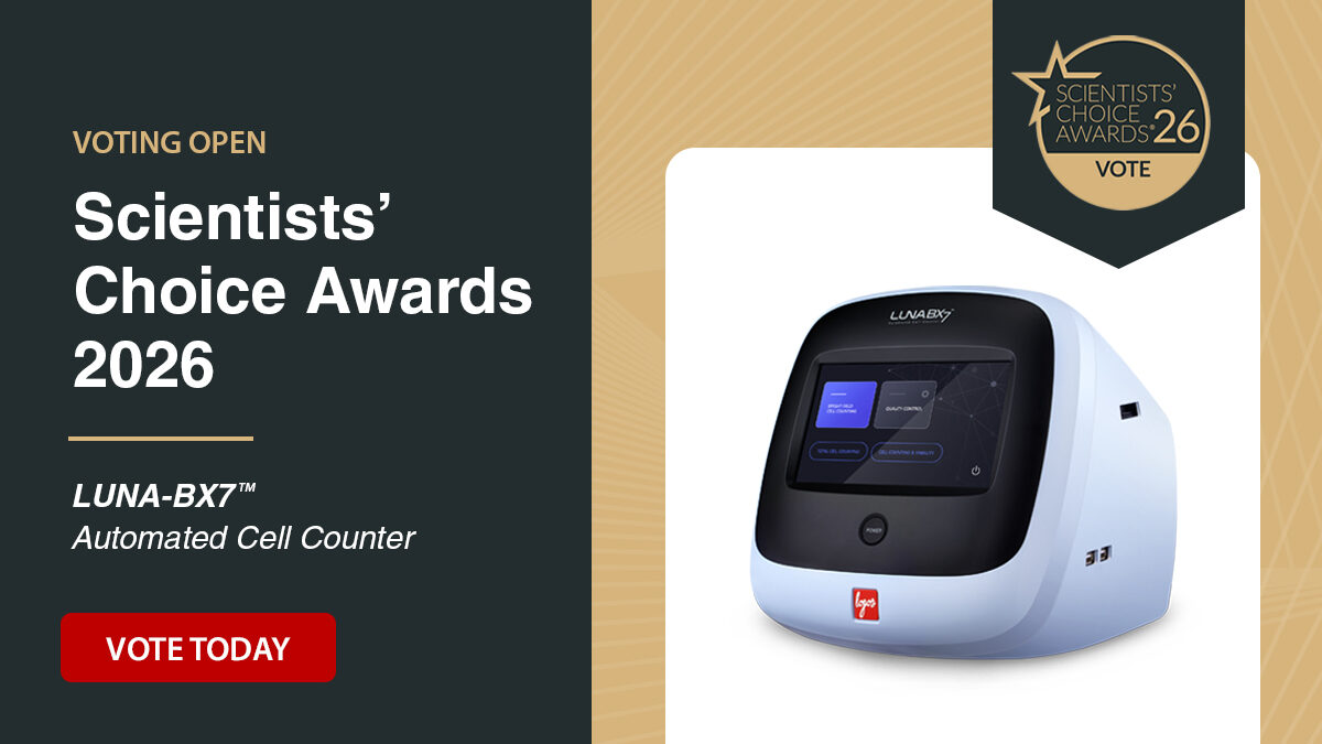 Scientist Choice Awards LUNA-BX7™ Nomination